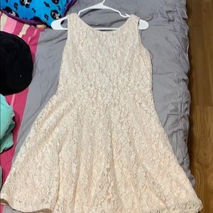 Sparkly floral dress